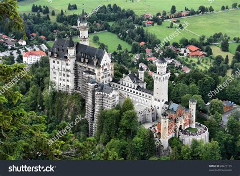 Famous Fairytale Castle Neuschwanstein King Ludwig Stock Photo 20426119