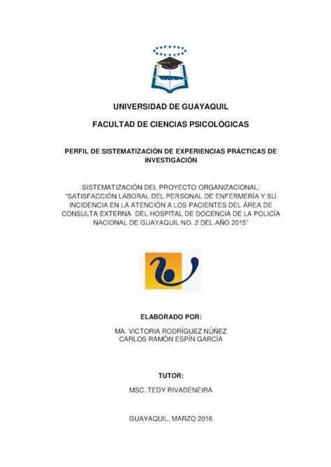 Pdf Universidad De Guayaquil Facultad De Ciencias Repositorio Ug Edu