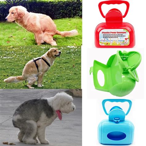 3 Colors Handle Jaw Poop Scoop Clean Pooper Scooper Pick Up Pool Dog ...