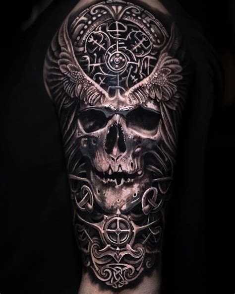 53 Brutal And Trendy Viking Tattoos For Men 2022 On Inspirationde