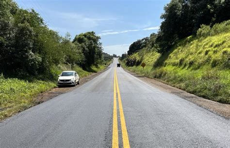 DER Conclui Melhorias Em Pavimento De Rodovia De Guarapuava