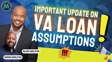 Important Update On Va Loan Assumptions Youtube