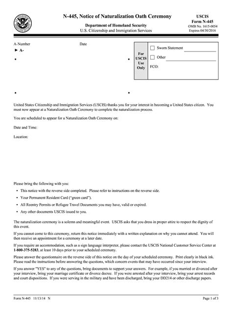 Uscis Form N Pdf Fill Out Sign Online Dochub