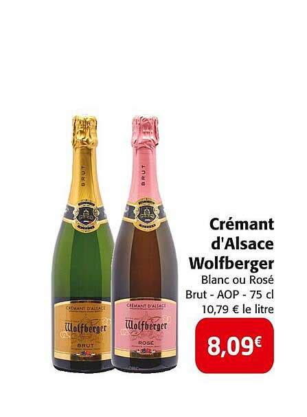 Promo Cr Mant D Alsace Wolfberger Chez Colruyt Icatalogue Fr