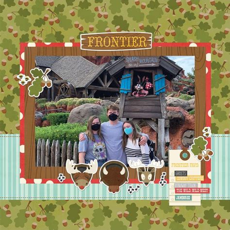 Simple Stories Collection Kit 12X12 Say Cheese Frontier At The Park