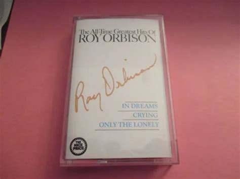 THE ALL TIME GREATEST Hits Of Roy Orbison Liner Notes Cassette In VG