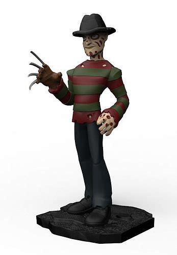 Freddy Krueger 3d Model 3d Printable Cgtrader