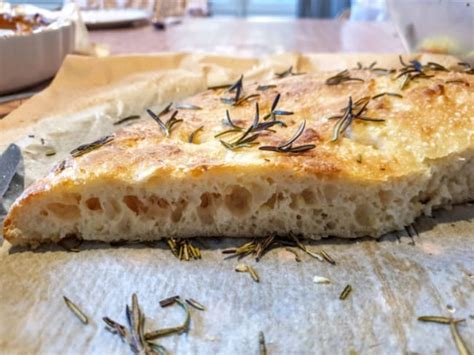 Focaccia Rapide Au Levain Et Pommes De Terre Recette Par La T Te Dans