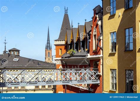 Roofs Of Stockholm Sweden Stock Image Image Of Europe 139911963