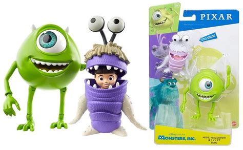 Boneca Do Monstros Sa - Boneco Articulado Monstros SA Mike Wazowski e Boo - Mattel - GLX81 ...