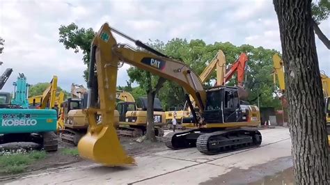 Used Excavator Cat C Caterpillar Original Tons Hydraulic Crawler