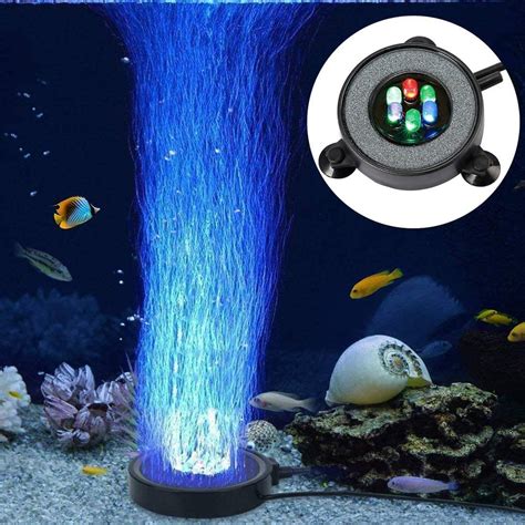 Aquarium Luftsteine Led Bubbler Licht Fisch Tank Aquarium Luftpumpe