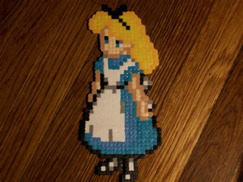 Alice In Wonderland Perler Bead Sprite Melt Beads Patterns Perler