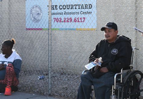 Residents fuming over gate at Las Vegas-run homeless shelter | VIDEO ...