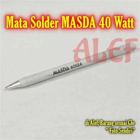 Jual Mata Solder Crystal Masda 30 40 Watt Max 80 Watt Original Genuine