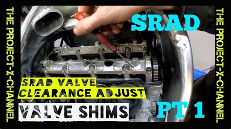 HOW TO ADJUST THE VALVE CLEARANCES ON A SUZUKI GSXR 750 SRAD PART ONE