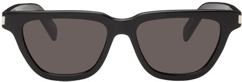 Saint Laurent Black SL 462 Sulpice Sunglasses SSENSE Canada