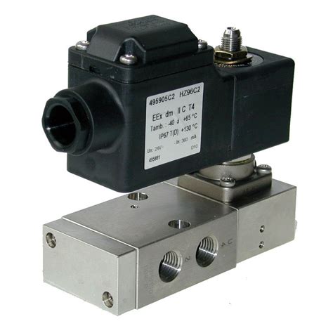 Válvula solenoide de ação direta U341P series Parker Fluid and