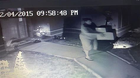 Florida Police Officers Wife Caught On Video Stealing Packages From Neighbors Porch Sheriff