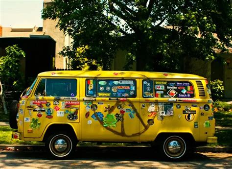 Hippie Volkswagen Bus Poster | Arthipo