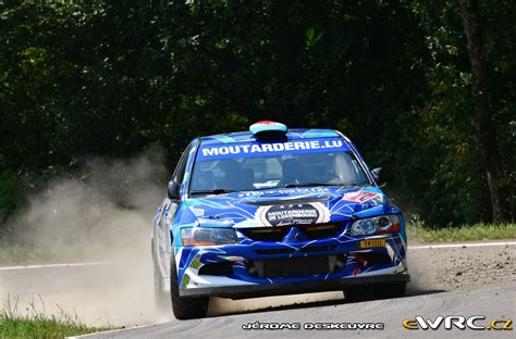 Munhowen Yann Lanners Steve Mitsubishi Lancer Evo Viii Rallye