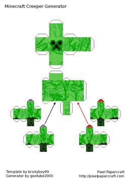 Ultimate Bendable Steve Papercraft Minecraft Zombie Movible Munecos