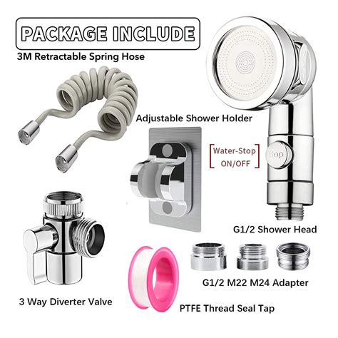 1 X Raw Customer Returns Roscid Sink Faucet Sprayer Attachment Set