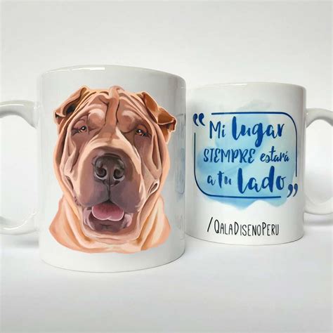 Ripley TAZA 11 OZ QALA DISEÑO PERRO SHAR PEI