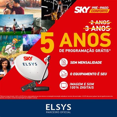 Sky Livre Kit Antena 02 Aparelho Conforto HD 05 Anos Livre