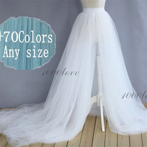 Multicolor Detachable Overskirt One Layer Two Layer Or Three Etsy