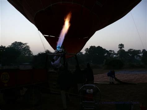 Myanmar Reise Ballonfahrt Ber Bagan