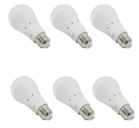 Living Glow Rechargeable LED Bulbs 6-Pack with Accessories - Softlight ...