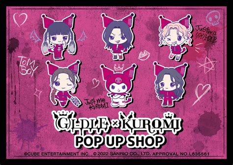 G I Dle Japan Official On Twitter G I Dle Kuromi Pop Up Shop