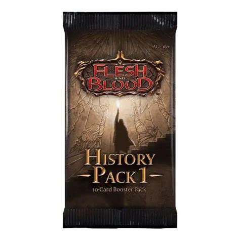 Flesh And Blood Tcg History Pack Booster Cards Roll N Trade