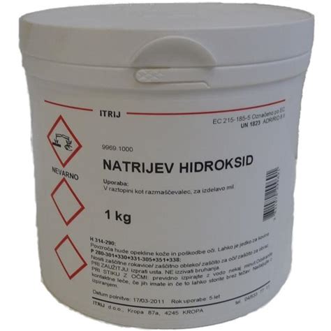 Natrijev Hidroksid 1 Kg