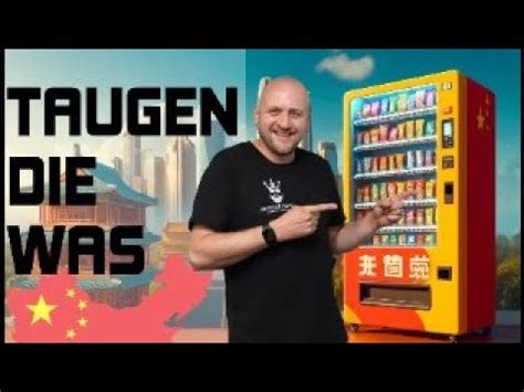 W Rde Ich Noch Mal Einen Automaten Aus China Kaufen Youtube