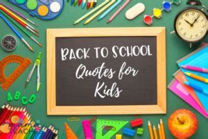 Back to School Quotes for Kids - Mama Teaches