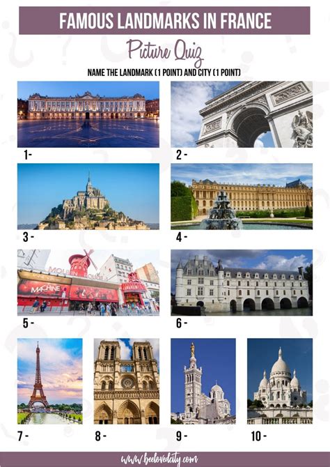 The Ultimate France Quiz 146 Fun Questions Answers BeeLoved City