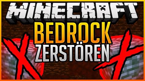 Bedrock zerstören Tutorial Minecraft 1 16 4 ErikOnHisPeriod YouTube