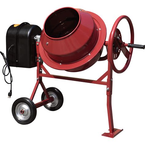 Northern Industrial Mini Electric Cement Mixer 177 Cubic Ft Model