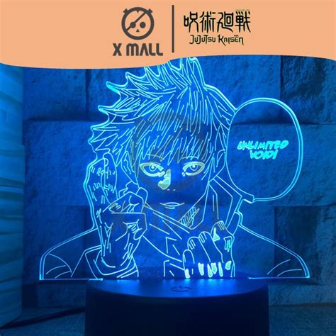 Jujutsu Kaisen D Lamp Satoru Goju Unlimited Void Night Light Anime