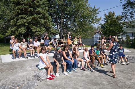 Inauguration de la classe extérieure à lécole de la Chanterelle