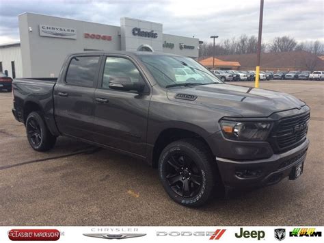 2020 Granite Crystal Metallic Ram 1500 Big Horn Night Edition Crew Cab