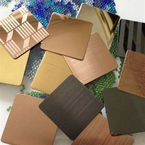 SRM Color Mirror Finish Sheets Thickness 2 10 Mm At Best Price In Mumbai