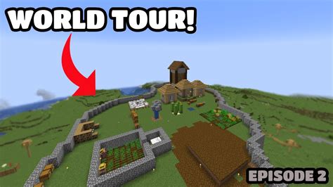 WORLD TOUR UPGRADING TOOLS Minecraft Hardcore EPISODE 2 YouTube