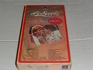 Amazon.com: Air Supply Live In Hawaii [VHS] (1982) : Air Supply: Películas y TV