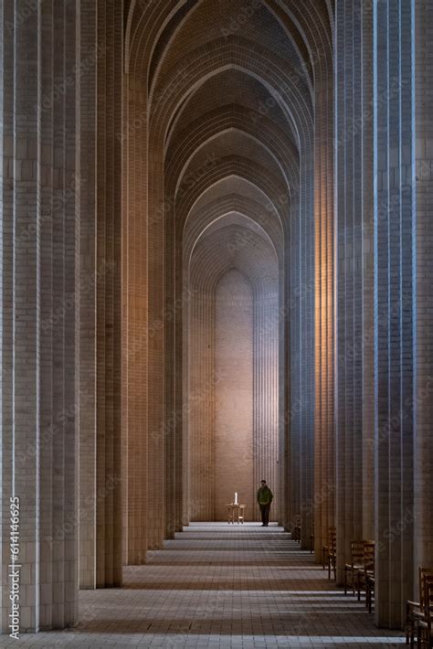 interior of the cathedral of st john the baptist Stock Photo | Adobe Stock