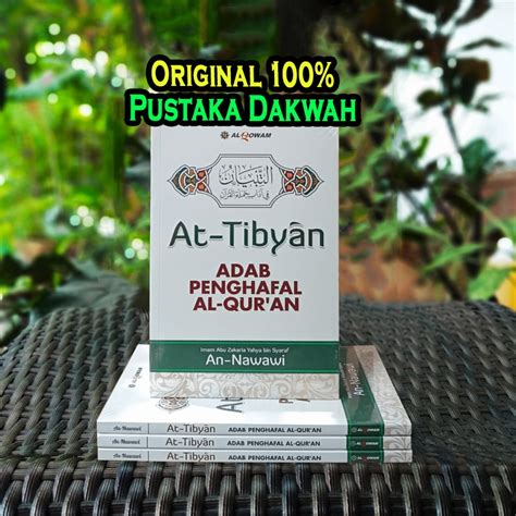 Jual At Tibyan Buku Atau Kitab Adab Penghafal Al Quran Al Qowam