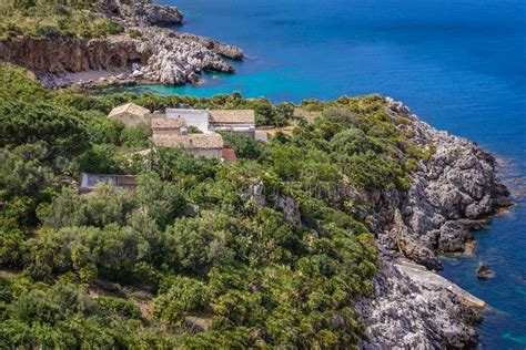 Parque Zingaro En Sicily Island Italy Foto De Archivo Imagen De Yermo