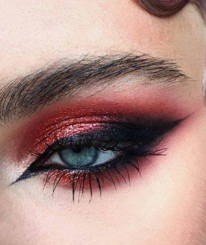 Red Smokey Eye Makeup Nel Trucco Rosso Idee Per Il Trucco